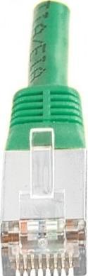 Actual product image Exertis Connect Patch cable S/FTP, PiMF, CAT.6, green, 5.0 m Patch cable with especially narrow bend protection (S/FTP, CAT6, 5 m)