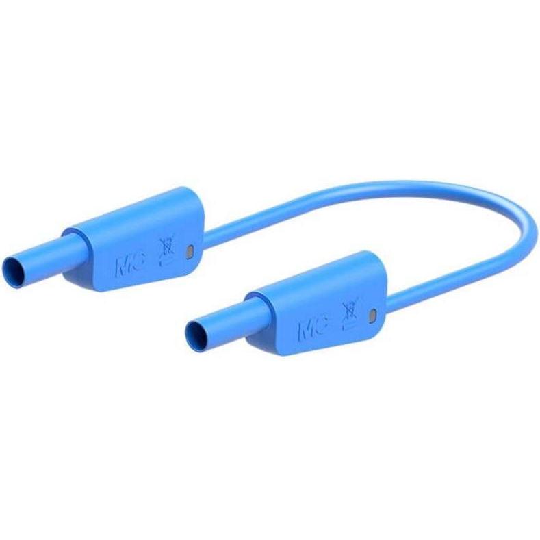 Stäubli, Messleitung, SLK-4N-F25 Messleitung ( - ) 100 cm Blau 1 St.