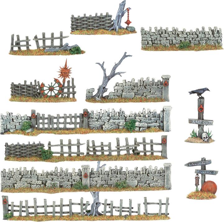 Actual product image Games Workshop Warhammer ToW - Murs et Clotures (Plastic)