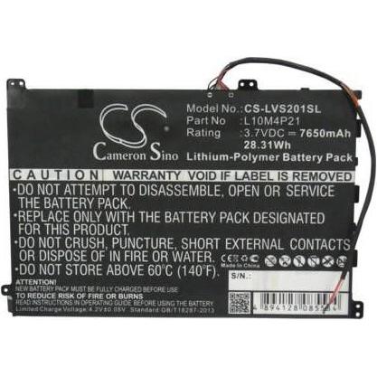 Thumbnail - CoreParts Battery for Lenovo Mobile (7650 mAh), Notebook Akku, Schwarz