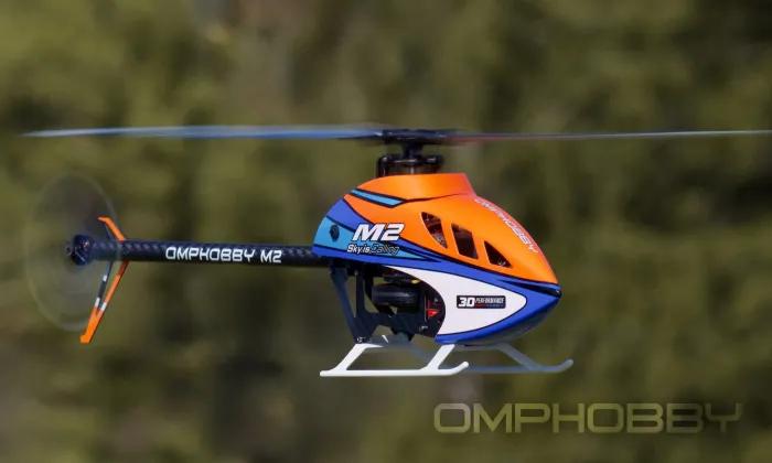 Actual product image OMPHobby OMP Heli M2 V3 PRO Micro Helikopter Cosmic-Orange