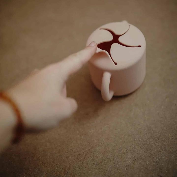 Actual product image Mushie Snack Cup