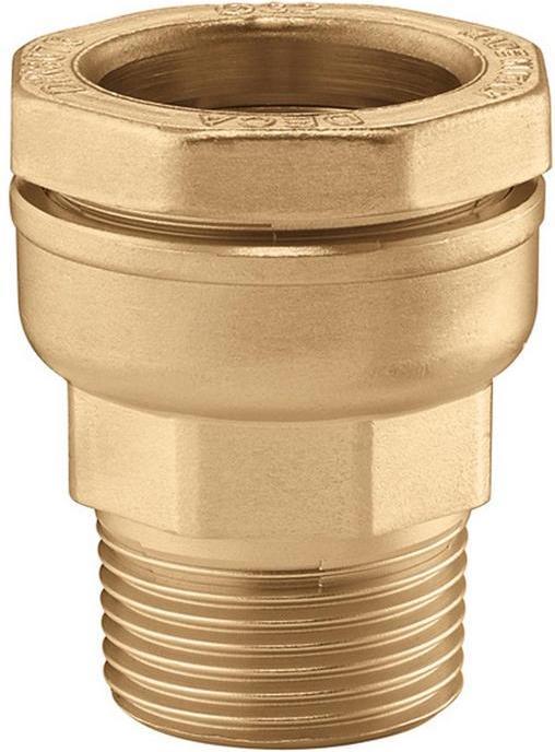 Caleffi Connection fitting 861 brass 20 x 1/2" AG