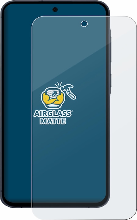 Produktbild BROTECT AirGlass Panzerglasfolie Matt (1 Stück, Samsung Galaxy A55)