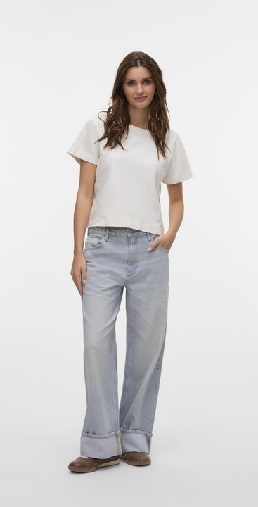 Actual product image Vero Moda VMDARCY Mid Rise Weiter Beinschnitt Jeans Weit geschnitten (W31/L32)