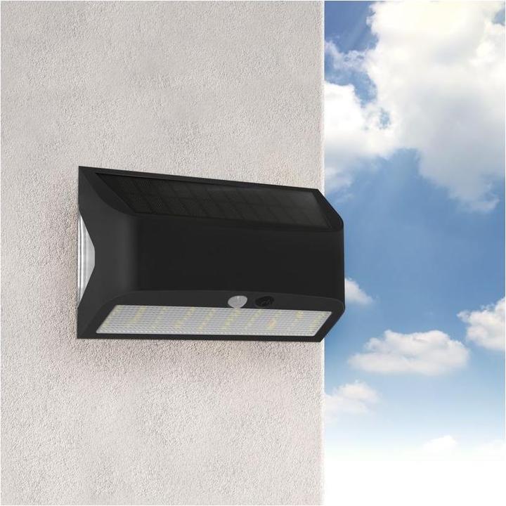 Immagine prodotto Century Arcadia Max Solar LED applique nero (600 lm, IP65)