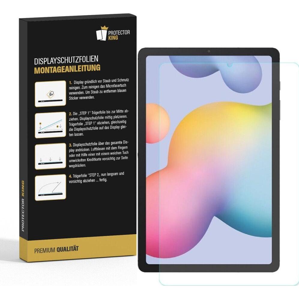 Thumbnail - Protectorking 6x Panzerfolie Anti-Shock HD Klar (6 Stück, Galaxy Tab S6 Lite), Tablet Schutzfolie