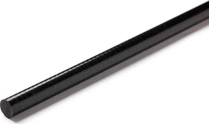 RS PRO GFK-Rundstab, GFK Schwarz 1.35g/cm³, Ø 6mm