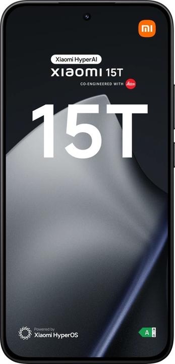 Image du produit Xiaomi 15T (256 Go, Noir, 6.80", 5G)