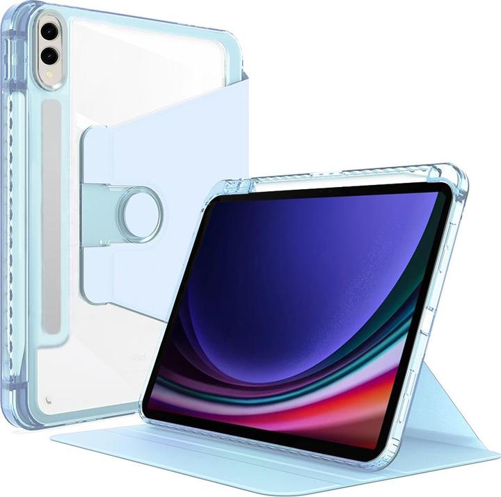 Produktbild Techsuit - Crystal Vision - Samsung Galaxy Tab S9 Plus / S9 FE Plus / S10 Plus - Bleu (Samsung Galaxy Tab S10+, Samsung Galaxy Tab S9+)