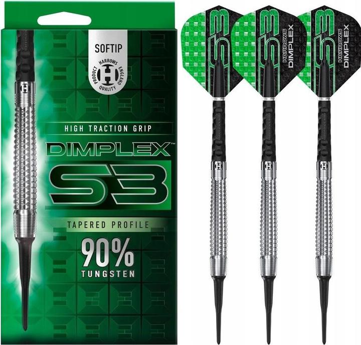 Produktbild Harrows Dimplex S3 Tapered Softtip (18 g)