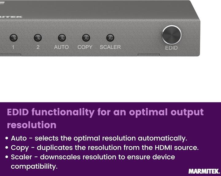 Image du produit Marmitek Distributeur HDMI Split 712