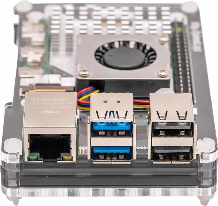 Image du produit Raspberry Pi Pibow case for 5 (fan not included) - Gray