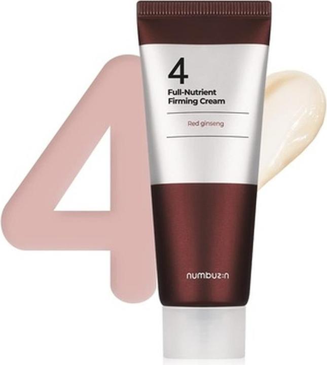Image du produit Numbuzin No. 4 Ginseng Rich Trophic Membrane Cream 60ml Korean Cosmetics (Huile nettoyante, 60 ml)