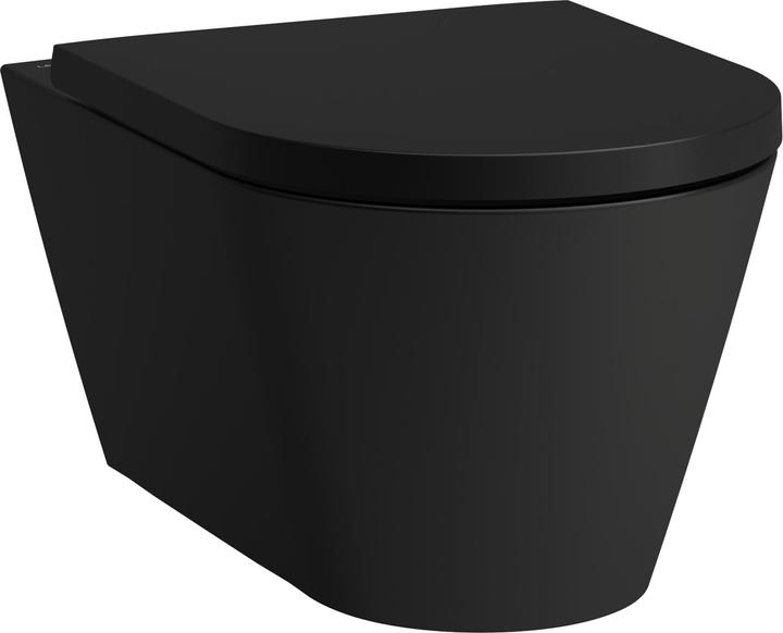 Produktbild Laufen Kartell Wand-WC, Tiefspüler, mit Silent Flush spülrandlos, 545x370x355mm