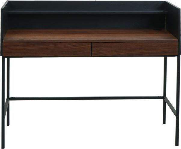 Produktbild Mendler Schreibtisch HWC-J79, 120x50x99cm Holz Metall, Walnuss-Optik