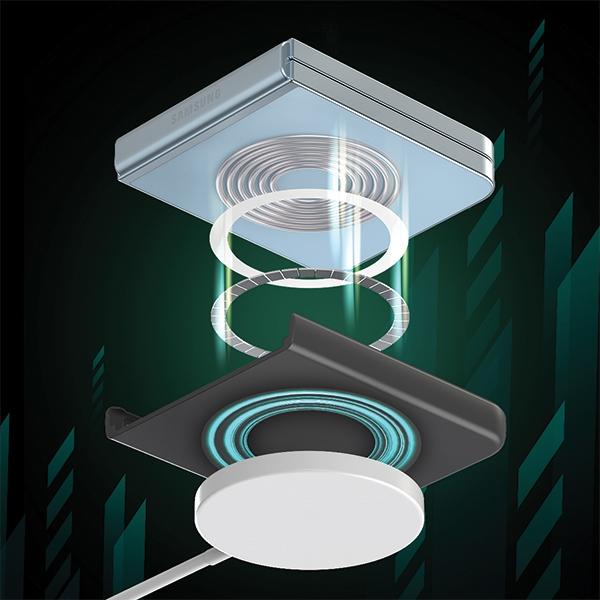 Actual product image GCS etui Aero Flex M Sam Z Flip6 czarny/black AR20-02023A (Samsung Galaxy Z Flip6, Samsung Galaxy Z Flip7 FE)