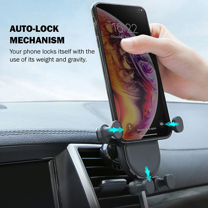 Produktbild Crong Gravity Auto-Lock CRG-CH5-BLK Autohalterung