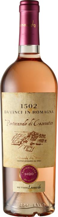 Image du produit Leonardo da Vinci Rosato Rubicone IGT Portocanale di Cesenatico (1 x 75 cl, 2022)