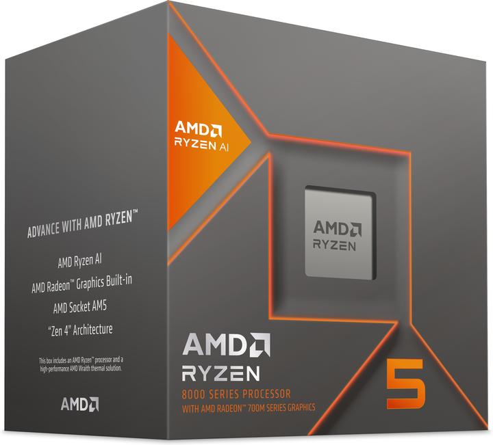 Productafbeelding AMD Ryzen 5 8600G (AM5, 4.30 GHz, 6 -Core)