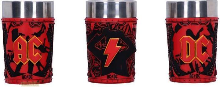 Actual product image Nemesis Now AC/DC shot glasses logo 3-pack (0.50 dl, 3 x, Shot glass)