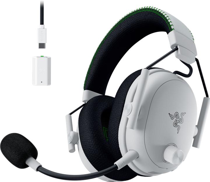 Actual product image Razer BlackShark V3 Pro for Xbox - White (Cable, Wireless)