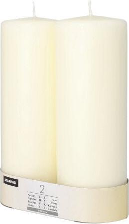 Produktbild Papstar Kerzen elfenbein 2St (2 Stk.)