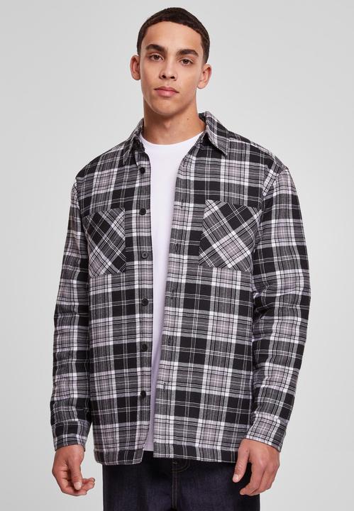 Actual product image Urban Classics Padded Checked Shirt Jacket (4XL)