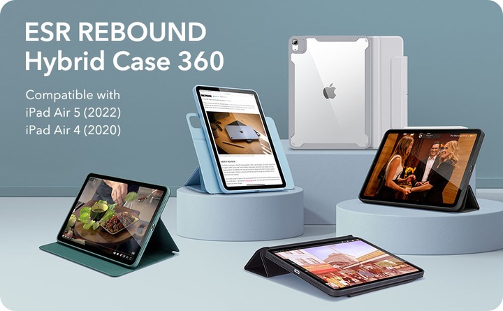 Image du produit ESR Boîtier hybride Rebound (iPad Air 2020 (4. Gen), iPad Air 2022 (5e génération))
