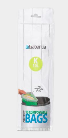 Actual product image Brabantia PerfectFit waste bag compost (10 x, 10 l)