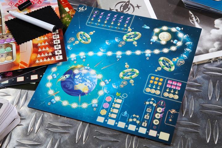 Produktbild Pegasus 53153G - Welcome to the Moon, Brettspiel, für 1-6 Spieler, ab 10 Jahren (DE-Ausgabe) (Deutsch, 1 - 6 Spieler)