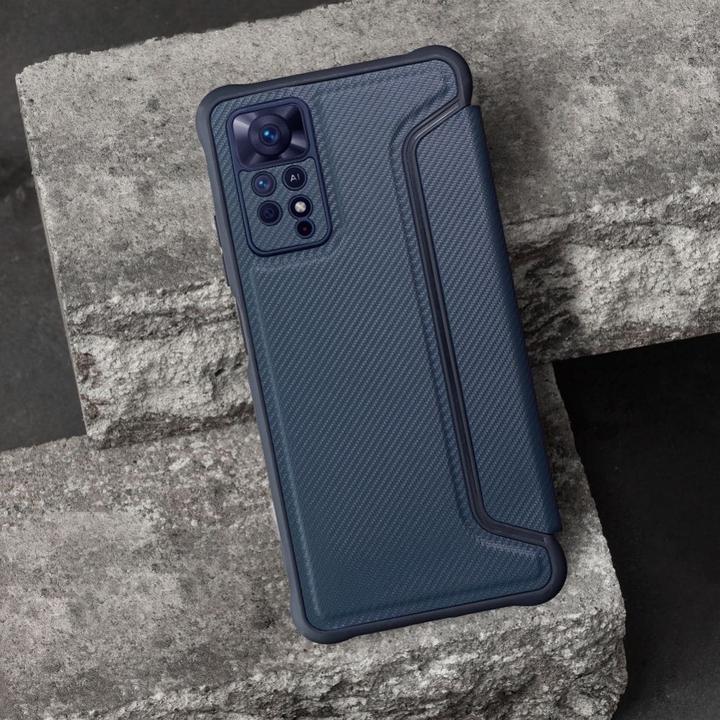 Actual product image OEM Book case RAZOR Book for Xiaomi Mi 11 Lite 5G / Mi 11 Lite LTE ( 4G ) / Mi 11 Lite NE blue (Xiaomi Mi 11 Lite 5G, Xiaomi Mi 11 Lite)
