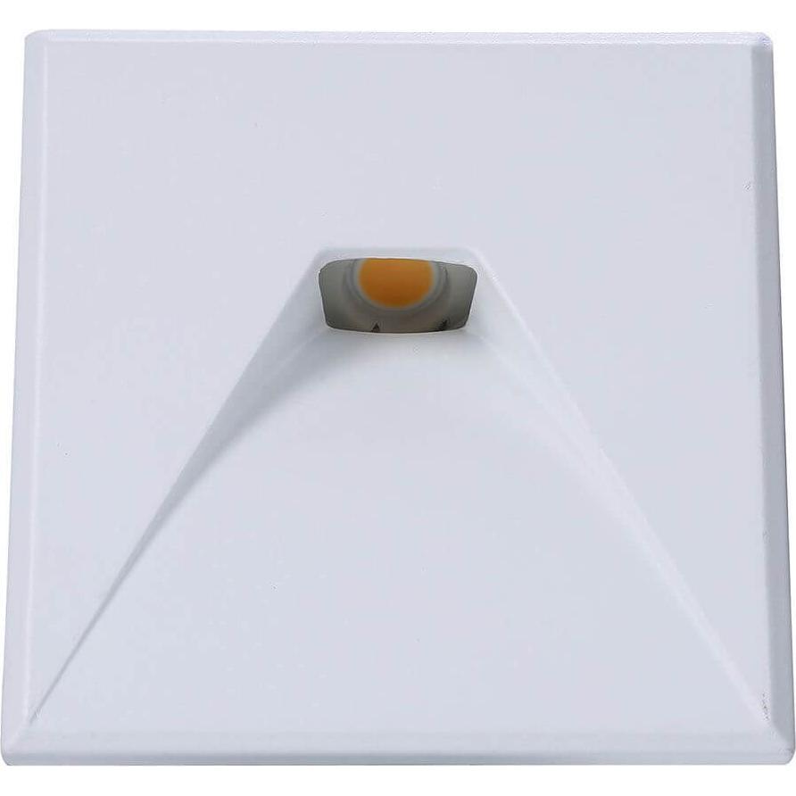 Isoled, Zubehör Beleuchtung, Cover Aluminium eckig 2 weiss für Wandeinbauleuchte Sys-Wall68