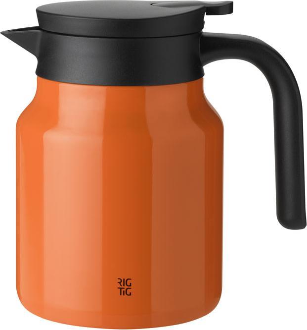 Rig-Tig by Stelton 0,9 litre - Rustfrit stål/plastik - Orange (0.90 l)