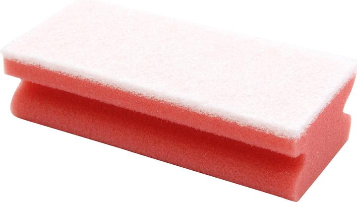Actual product image Weita Pad sponge G Medium White/Red (10 pcs.)