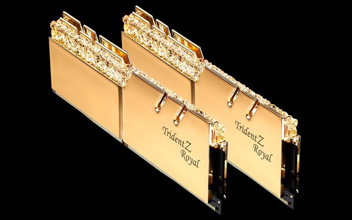 Actual product image G.Skill Trident Z Royal (2 x 8GB, 4600 MHz, DDR4-RAM, DIMM)