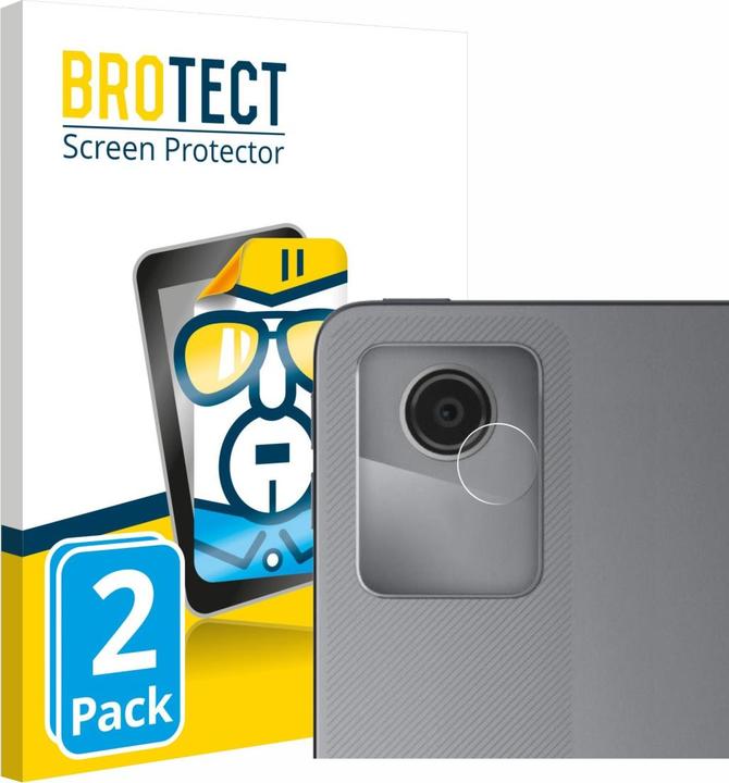 Produktbild BROTECT Schutzfolie für Lenovo Tab M11 (NUR Kameraschutz) Displayschutz Displayschutzfolie Folie Klar (2 Stk., Lenovo Tab M11)