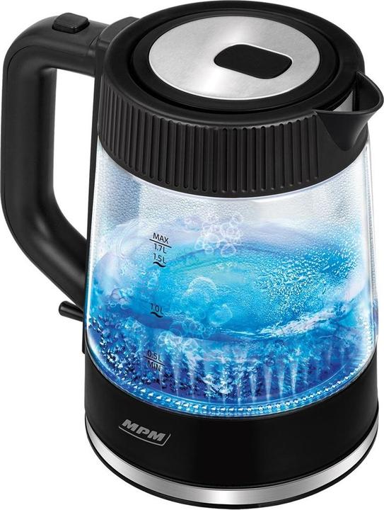 Produktbild MPM Schnurloser Glas-Wasserkocher Mcz-117 (1.70 l)
