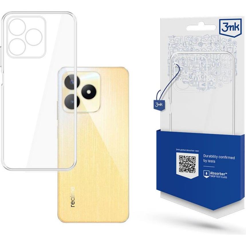 3MK Clear Case Realme C53 (Realme C53), Smartphone Hülle, Transparent