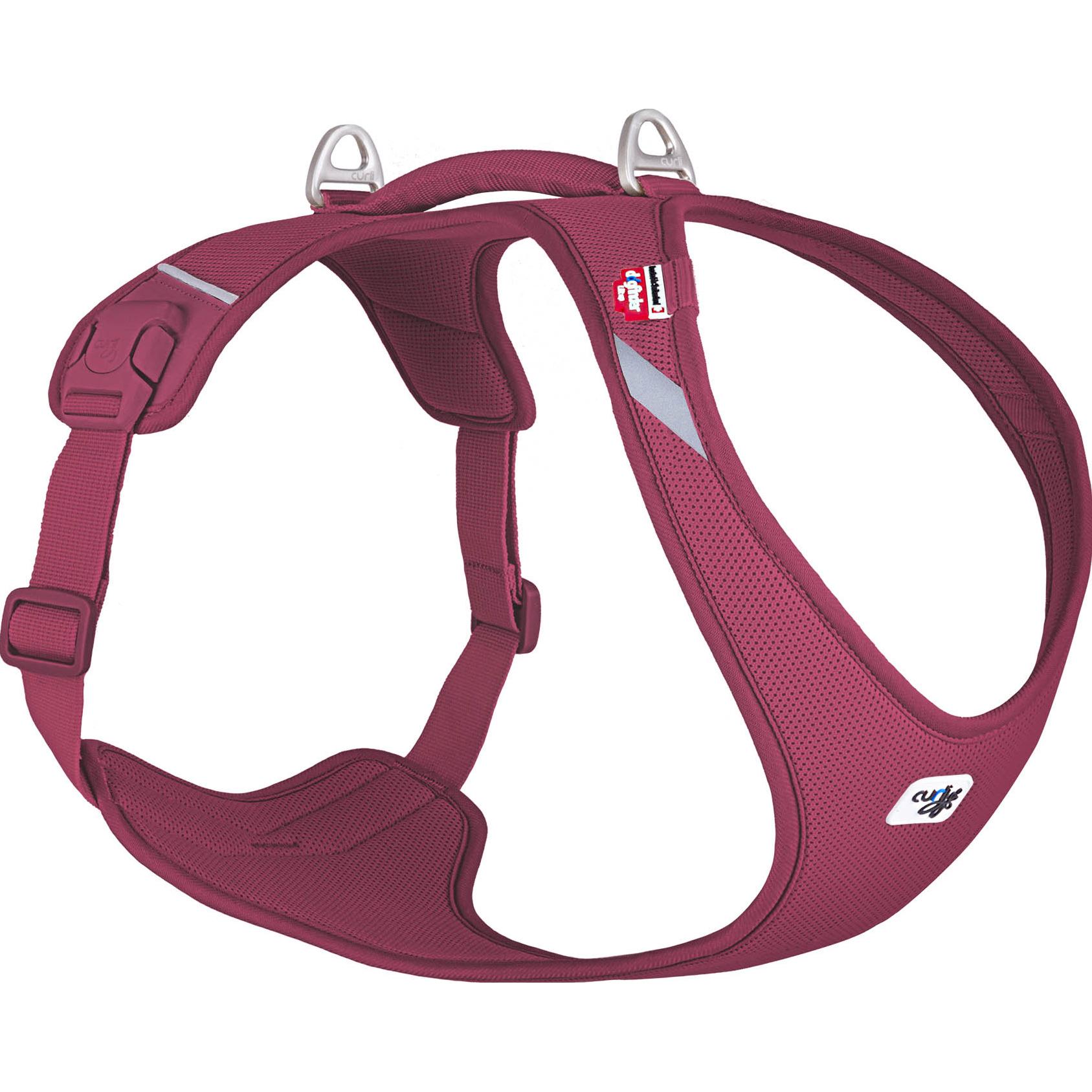 Curli Pettorina per cani Belka Comfort Tutto Nuovo Rosa 3XL (3XL, Cane), Collare + Guinzaglio