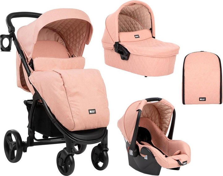 Produktbild Kikkaboo Kombikinderwagen Madrid 3 in 1
