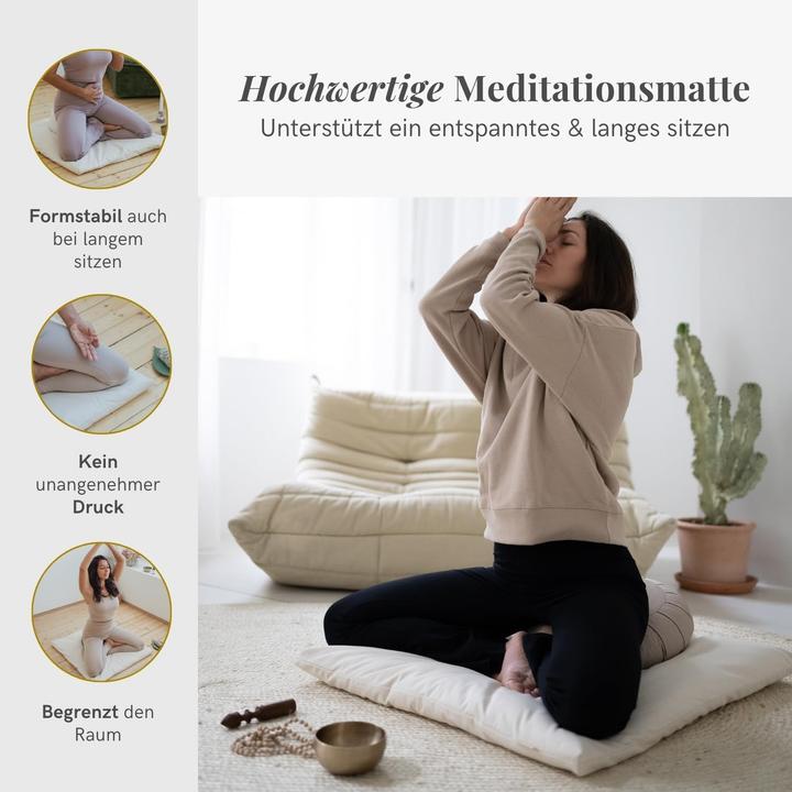 Immagine prodotto Lotuscrafts Meditationsmatte Zabuton (7 cm)