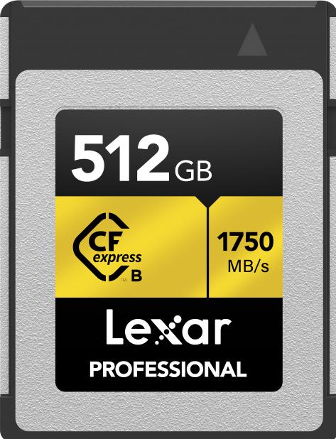 Immagine prodotto Lexar CFexpress professionale R: 1750MB/s W: 1000MB/s (512 GB, CFexpress tipo B)
