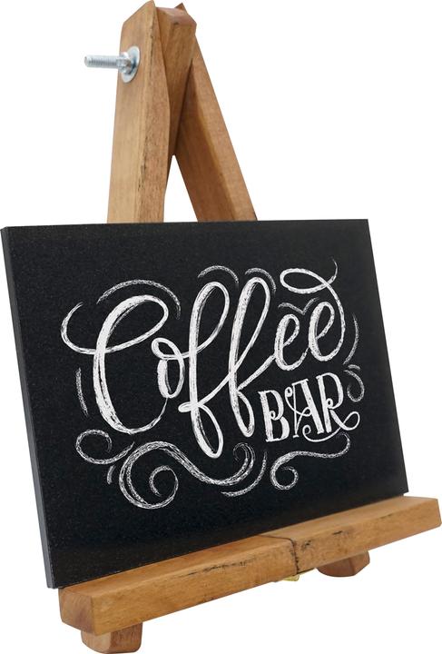 Produktbild Europel Tisch-Kreidetafel MINI mit Staffelei, natur (Wandtafel)