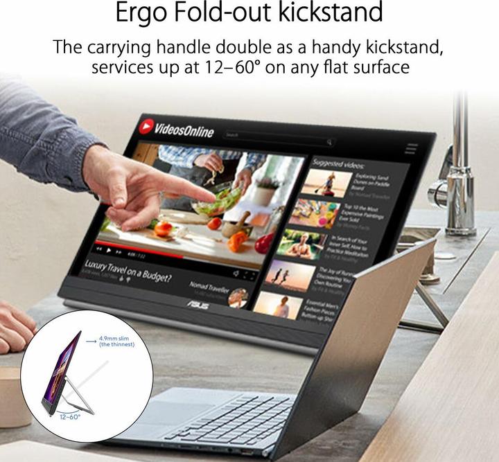 Produktbild ASUS ZenScreen MB229CF (1920 x 1080 Pixel, 21.50")