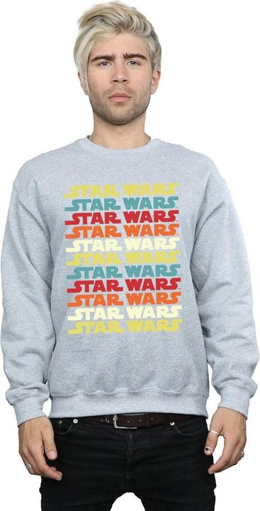 Image du produit Star Wars - Sweat RETRO REPEAT LOGO - Homme (3XL)