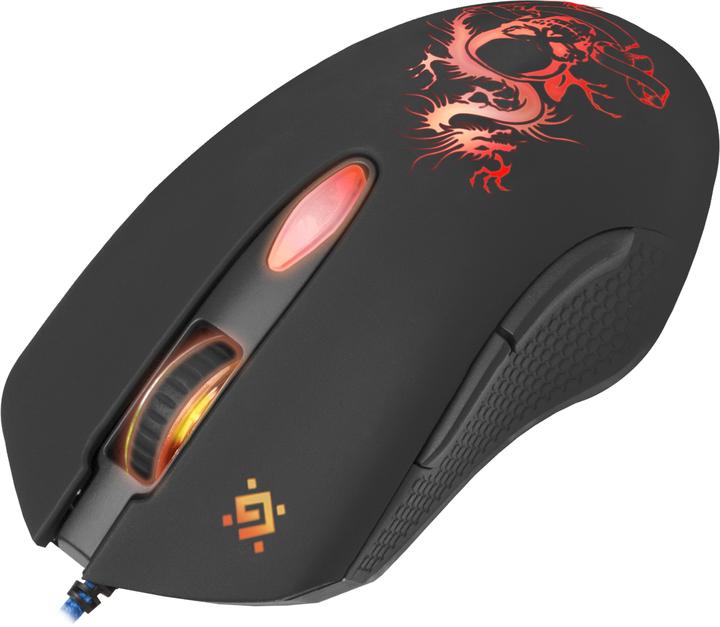 Produktbild Defender Sky Dragon 52090 (optisch, 3200 DPI, schwarz) (Kabelgebunden)