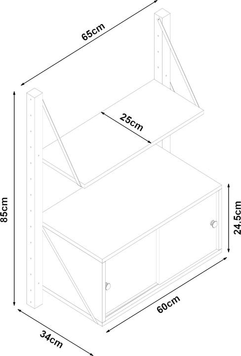 Valori nutrizionali e ingredienti En.Casa Overath (65 x 34 x 85 cm)