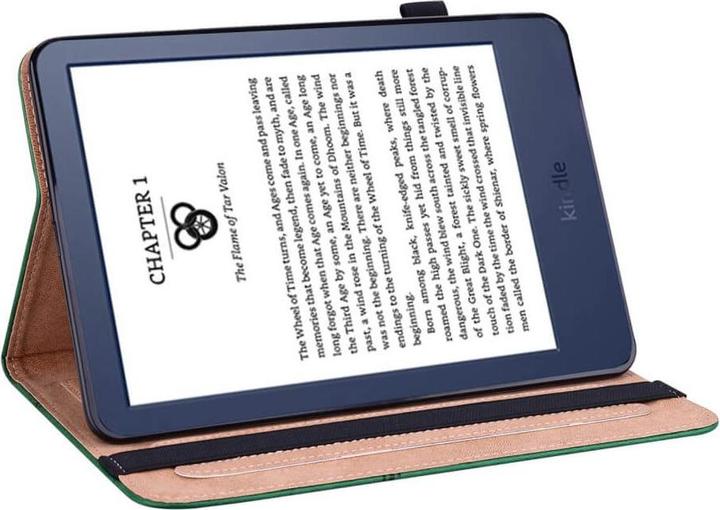 Actual product image Cover-Discount Kindle 2022 (6.0 / 11.Gen) - Case with card holder green (Kindle)