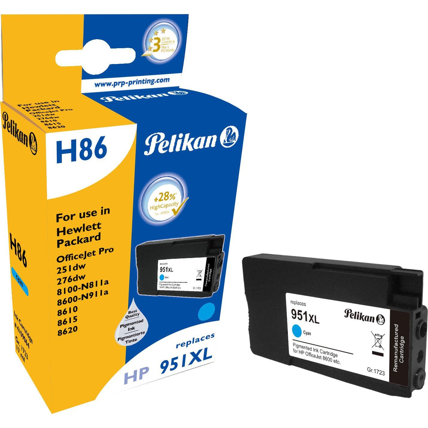 Pelikan, Druckerpatrone, 951xl (C)